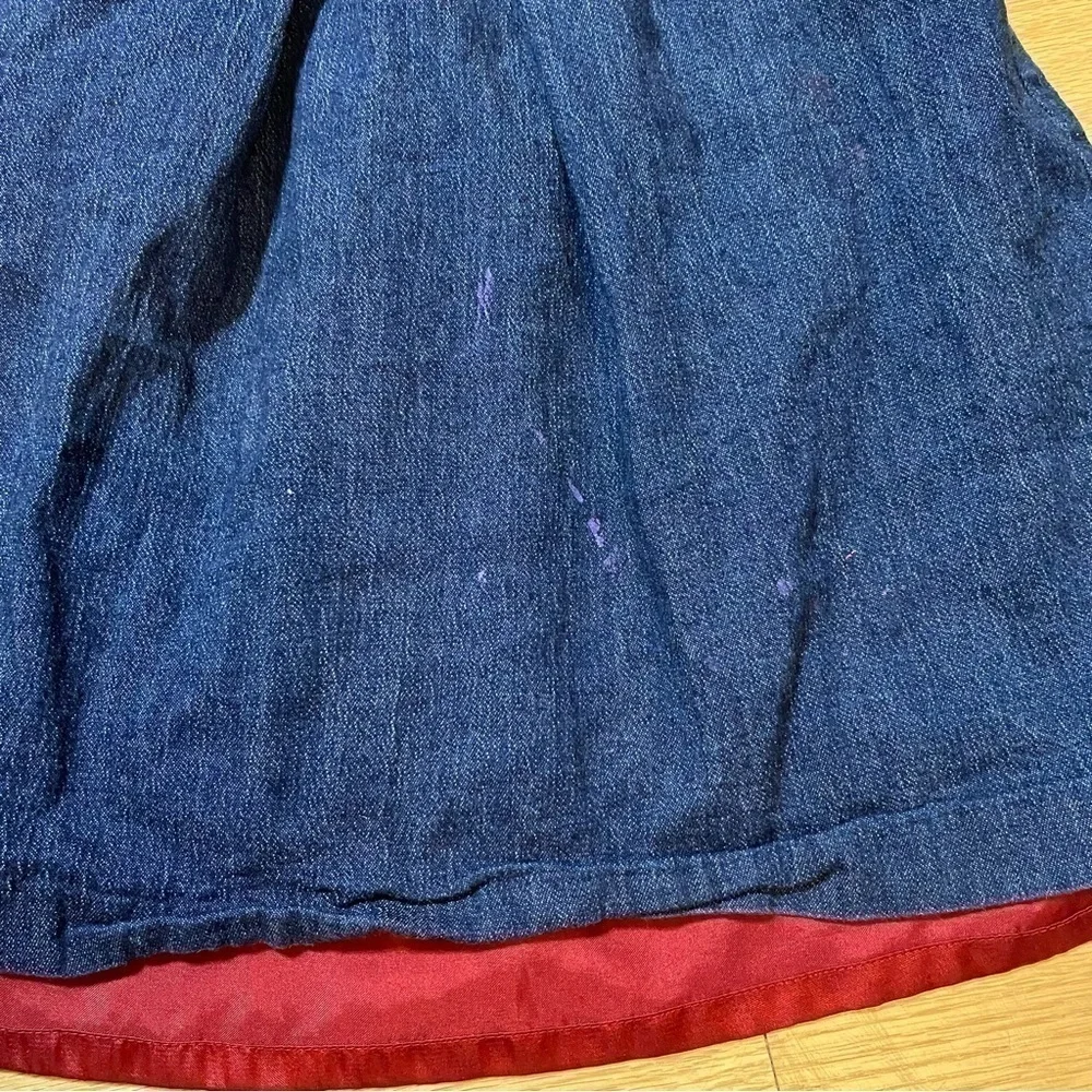 Sz 5 5T Dress Bundle Children’s Place Gap Gymboree Denim Blue Pink Floral